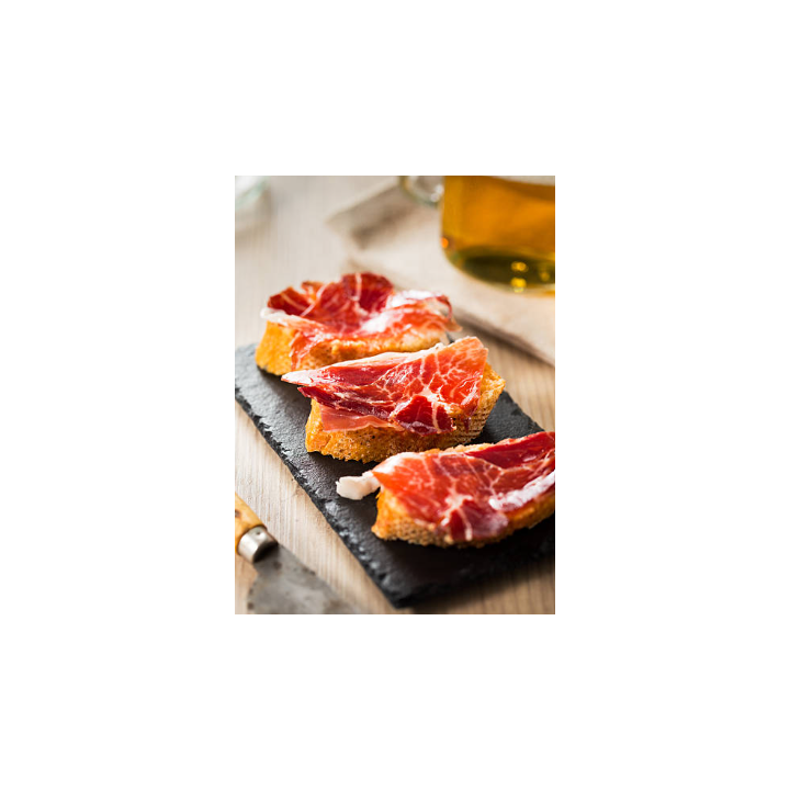 Green label Jamón Ibérico Dry Ham