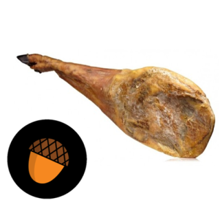 100% Ibérique Épaule Étiquette noire avec os