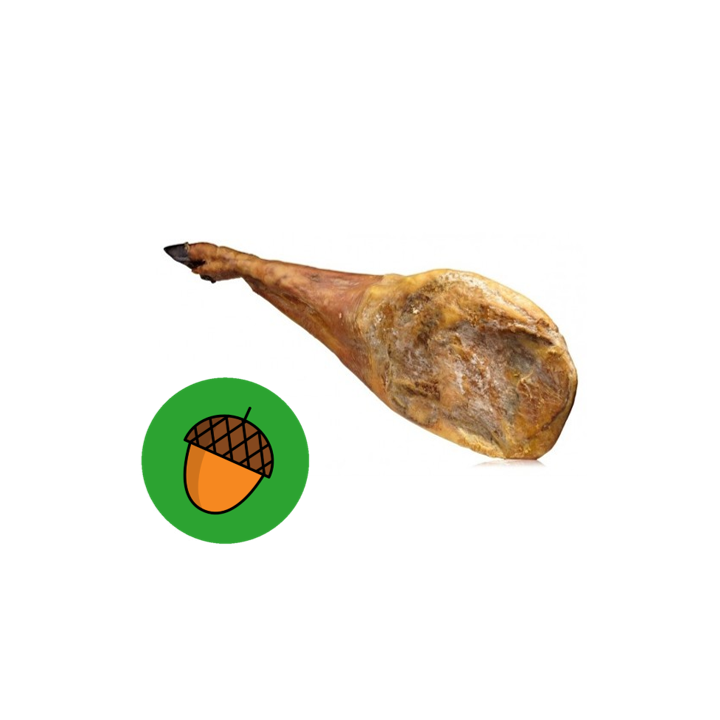 100% Ibérique Épaule Étiquette noire avec os