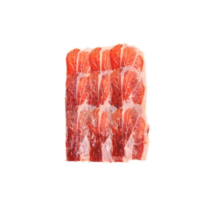 Black Label Schinken in Scheiben geschnitten Packung mit 100gr