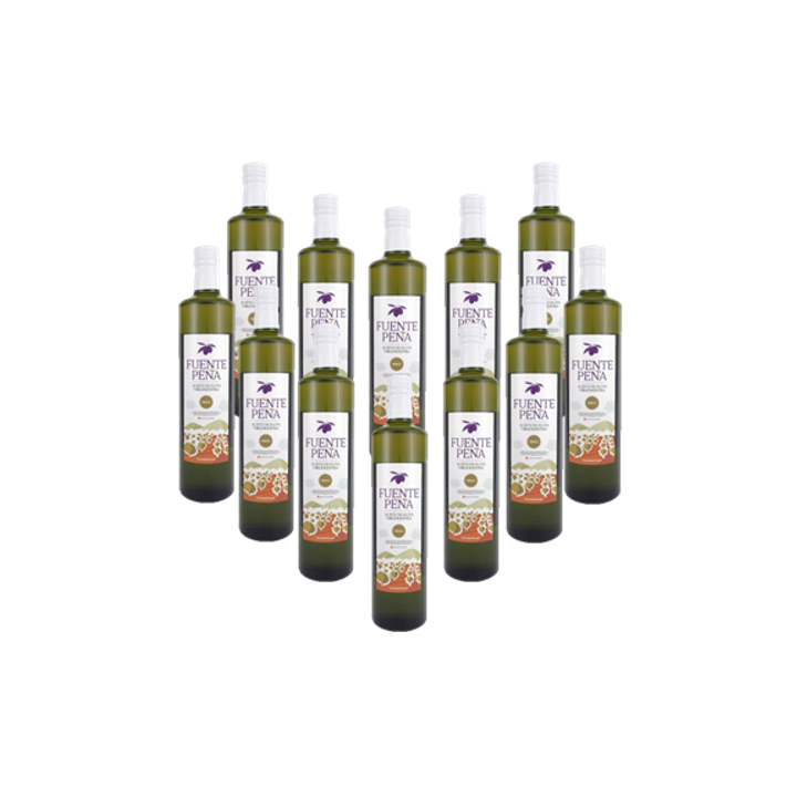 12 Glasflasche Olivenöl 0,25L