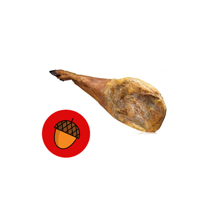 Prosciutto  Etichetta rossa con OSSO