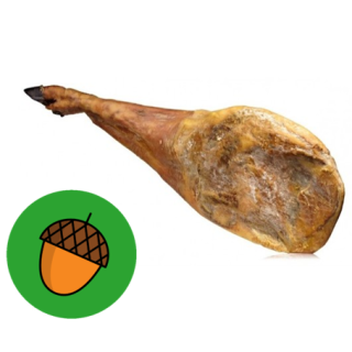 Green  Label Jamon Ibérico Schinken mit Knochen