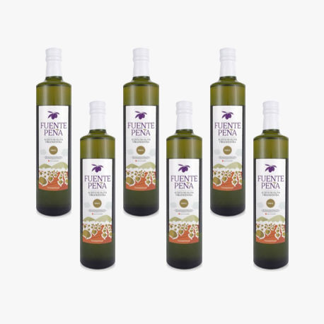 6 bouteille Huile d'olive Extra ORG 500ml