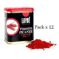 Lotto x 12 Può la selezione di paprika piccante spagnola