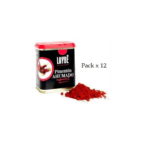 Pack x 12 Kann geräucherte Paprika spanische Auswahl