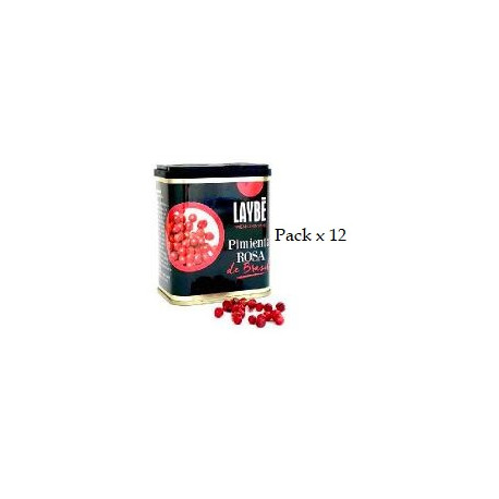 Pack x 12 Pink Pepper Can