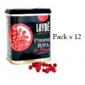 Pack x 12 Kann Rosa Pfefferkanne