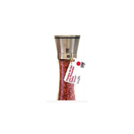 Cristal-Inox Salt Petals Mill with Sweet Paprika