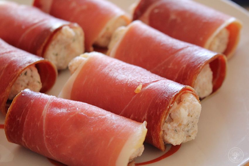 ROULEAUX DE JAMBON IBÉRIQUE