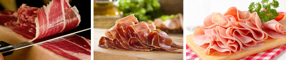 IBERIAN HAM, YORK HAM AND PARMA PROSCIUTTO